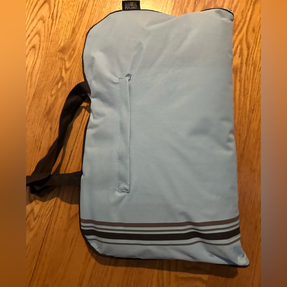Light Blue portable dog bed